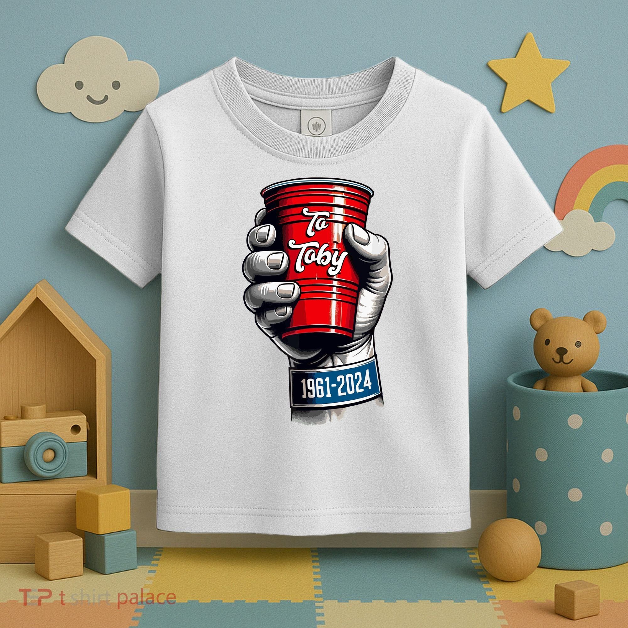 Solo Cup Cheers To Toby Red Solo Cup Toddler T-Shirt