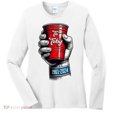Solo Cup Cheers To Toby Red Solo Cup Women's Long Sleeve Shirt