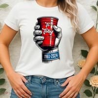 Solo Cup Cheers To Toby Red Solo Cup Women's T-Shirt thumb 2