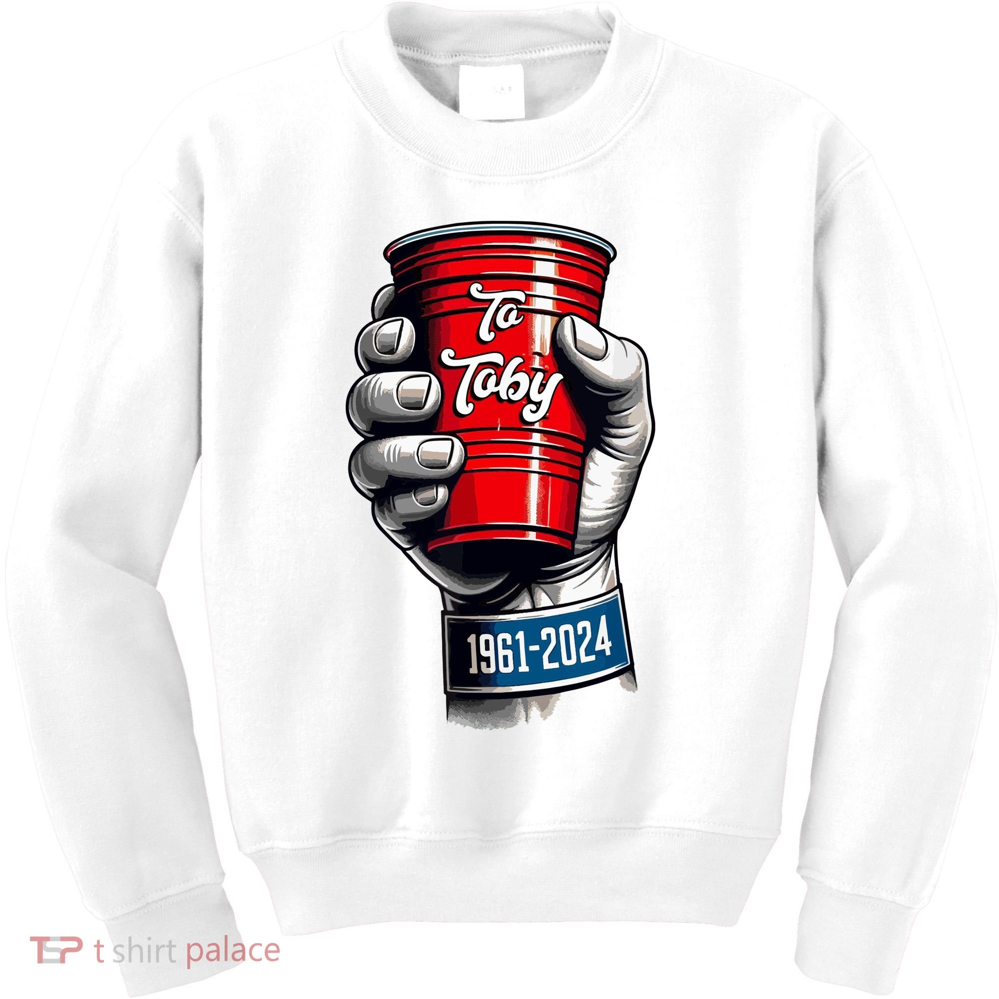 Solo Cup Cheers To Toby Red Solo Cup Kids Sweatshirt