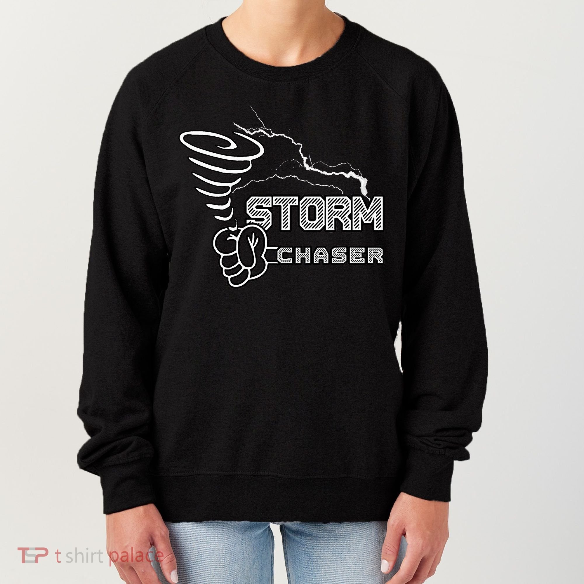 Storm Chaser Cool Electric Lightning Tornado Weather Women's Sweatshirt