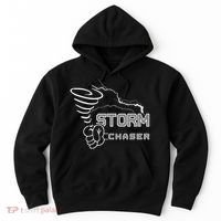 Storm Chaser Cool Electric Lightning Tornado Weather Hoodie thumb 0