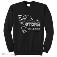 Storm Chaser Cool Electric Lightning Tornado Weather Sweatshirt thumb 0