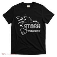Storm Chaser Cool Electric Lightning Tornado Weather T-Shirt thumb 0