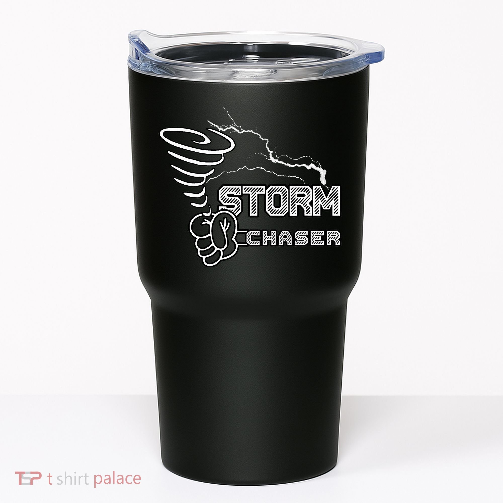 Storm Chaser Cool Electric Lightning Tornado Weather Tumbler