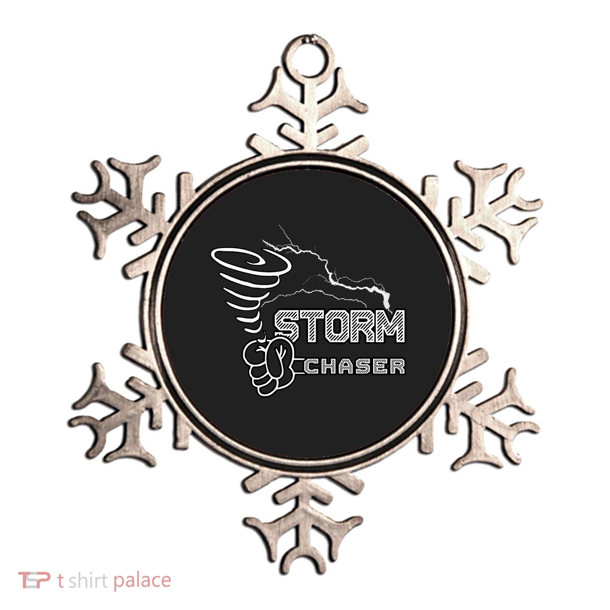 Storm Chaser Cool Electric Lightning Tornado Weather Ornament