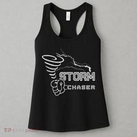 Storm Chaser Cool Electric Lightning Tornado Weather Women's Tank Top thumb 3
