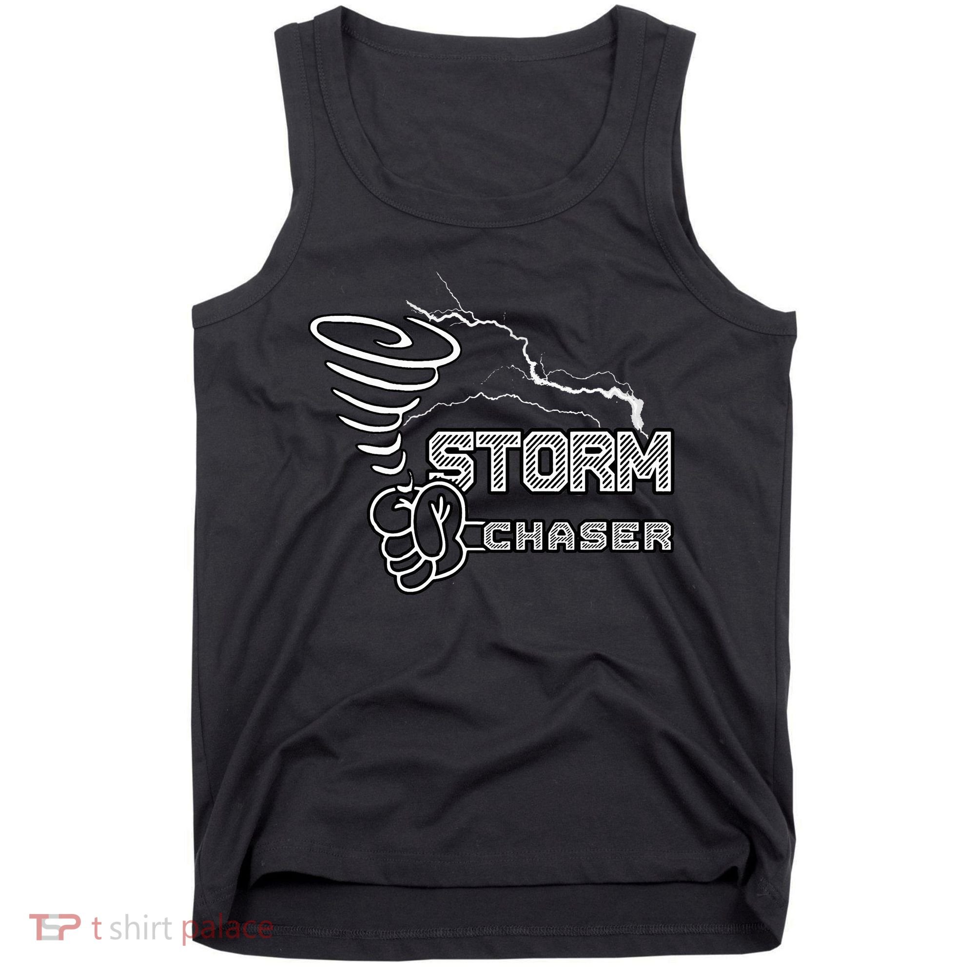 Storm Chaser Cool Electric Lightning Tornado Weather Tank Top