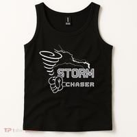 Storm Chaser Cool Electric Lightning Tornado Weather Tank Top thumb 2