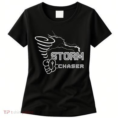 Storm Chaser Cool Electric Lightning Tornado Weather Women's T-Shirt