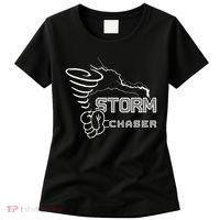 Storm Chaser Cool Electric Lightning Tornado Weather Women's T-Shirt thumb 0
