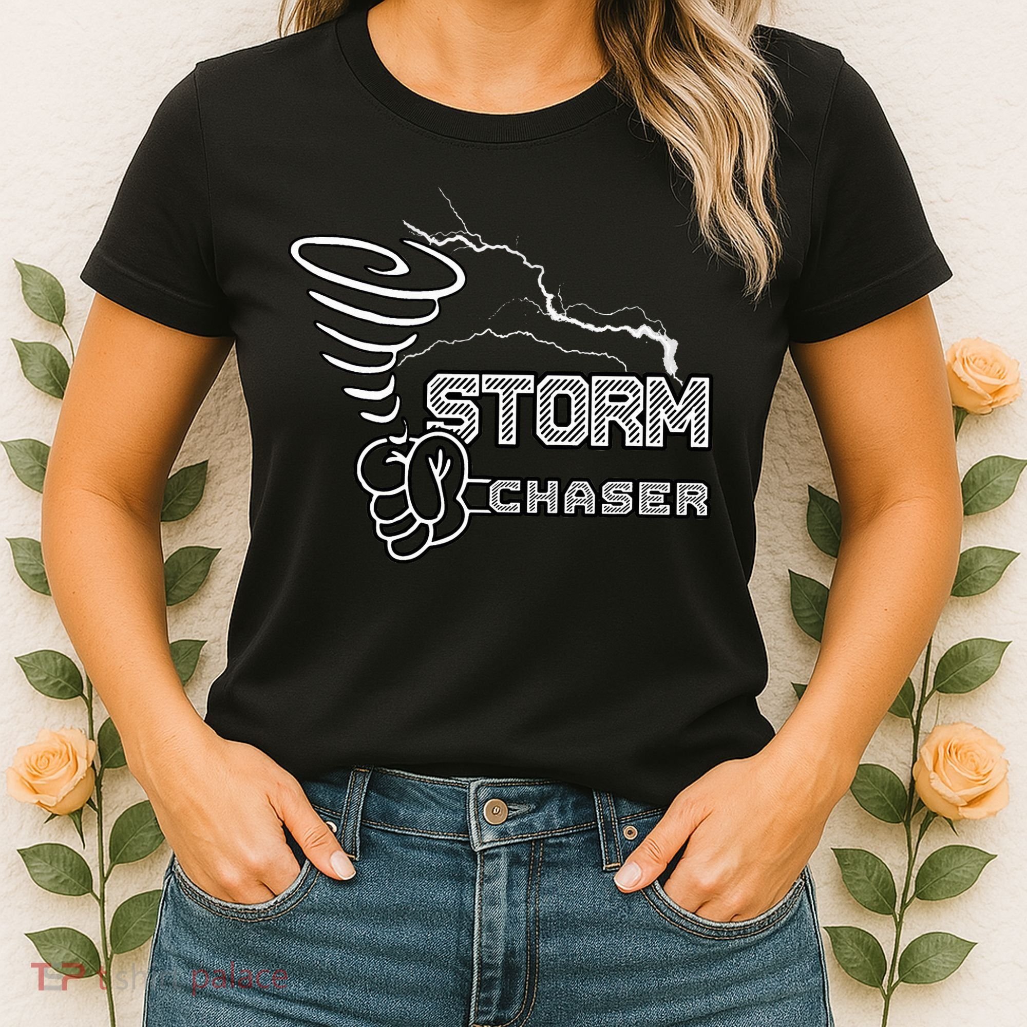 Storm Chaser Cool Electric Lightning Tornado Weather Women's T-Shirt