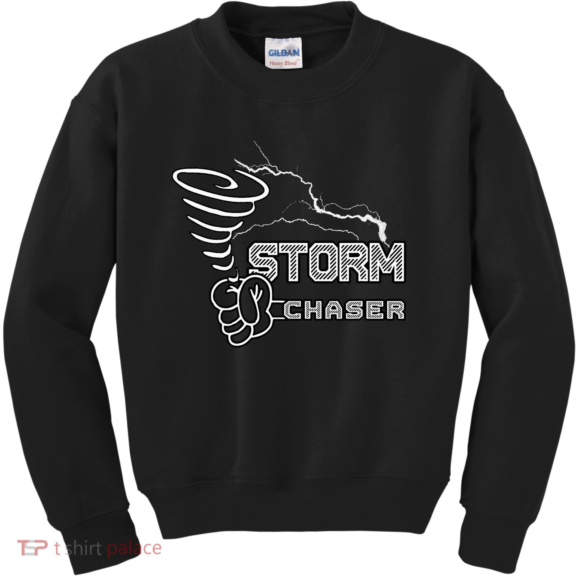 Storm Chaser Cool Electric Lightning Tornado Weather Kids Sweatshirt