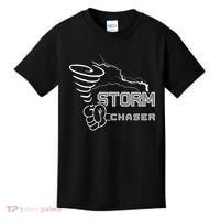 Storm Chaser Cool Electric Lightning Tornado Weather Kids T-Shirt thumb 0