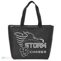 Storm Chaser Cool Electric Lightning Tornado Weather Tote Bag thumb 0