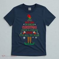 Spread Christmas Cheer Sing Out Loud Funny Festive Christmas T-Shirt thumb 5