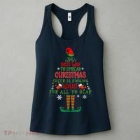 Spread Christmas Cheer Sing Out Loud Funny Festive Christmas Women's Tank Top thumb 3