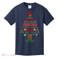 Spread Christmas Cheer Sing Out Loud Funny Festive Christmas Kids T-Shirt thumb 0