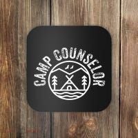 Summer Camp Counselor Staff Gift Coaster thumb 0