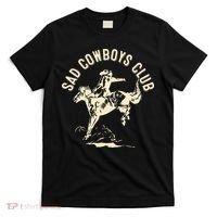 Sad Cowboys Club Sad Country Music Style Enthusiast T-Shirt thumb 0