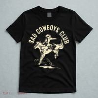 Sad Cowboys Club Sad Country Music Style Enthusiast T-Shirt thumb 5