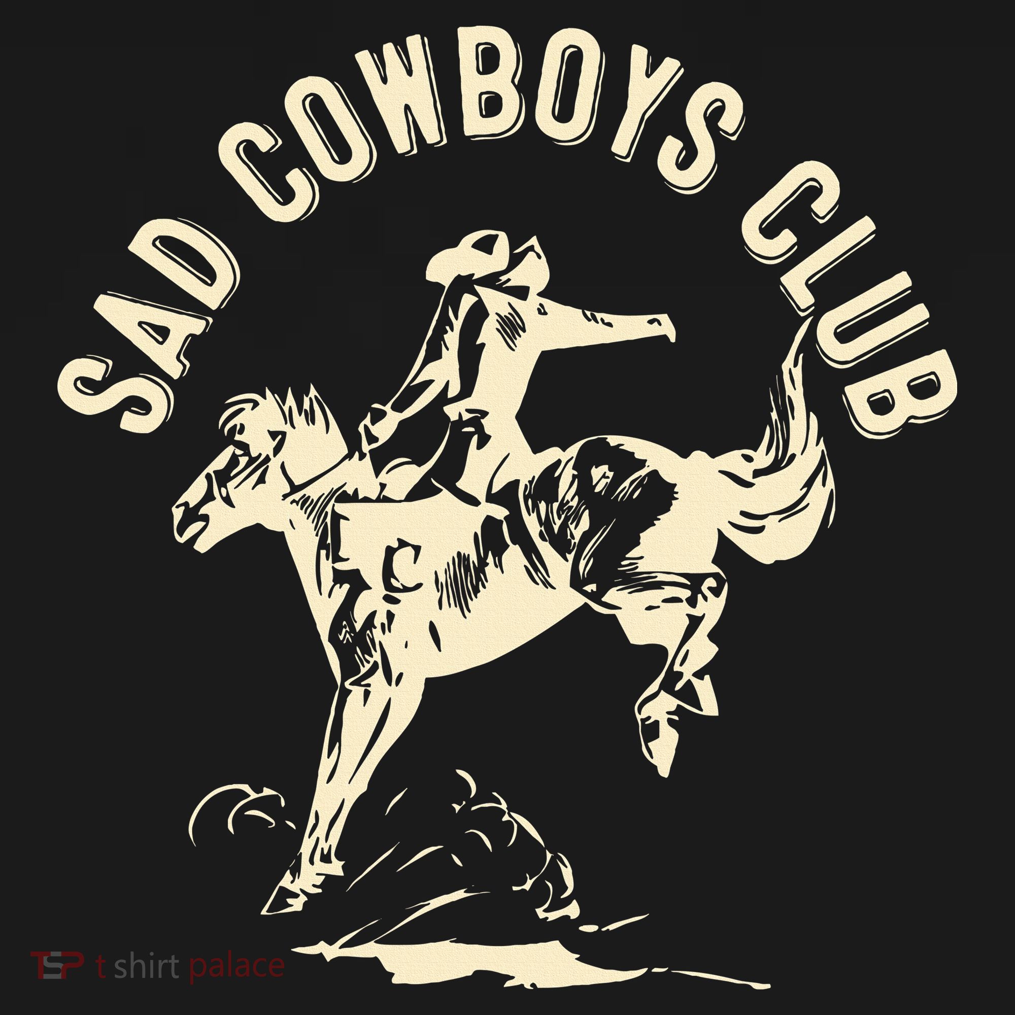 Sad Cowboys Club Sad Country Music Style Enthusiast Women's Tank Top