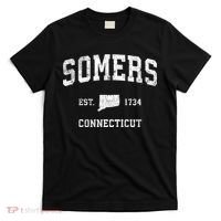 Somers Connecticut Ct Vintage Sports T-Shirt thumb 0