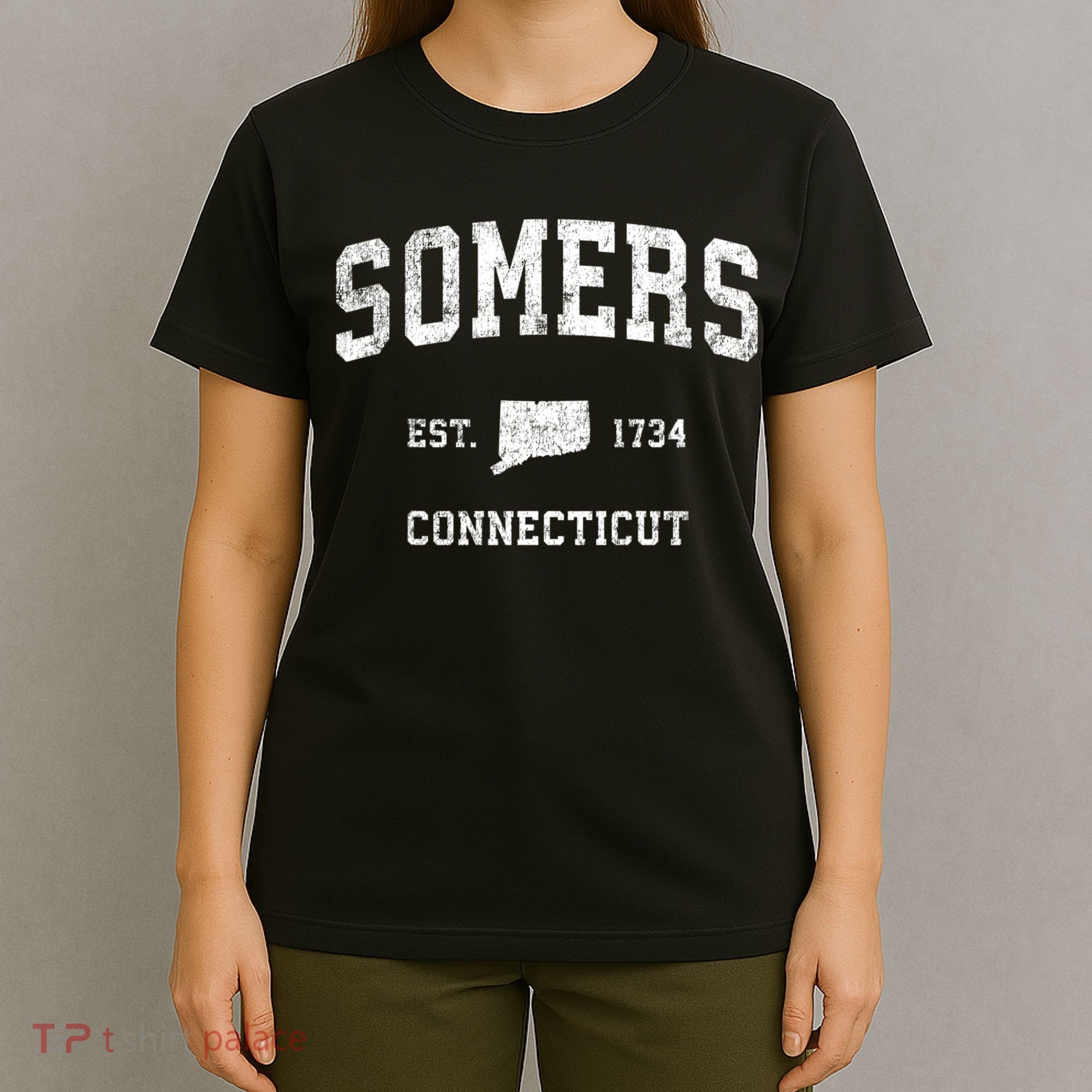 Somers Connecticut Ct Vintage Sports T-Shirt