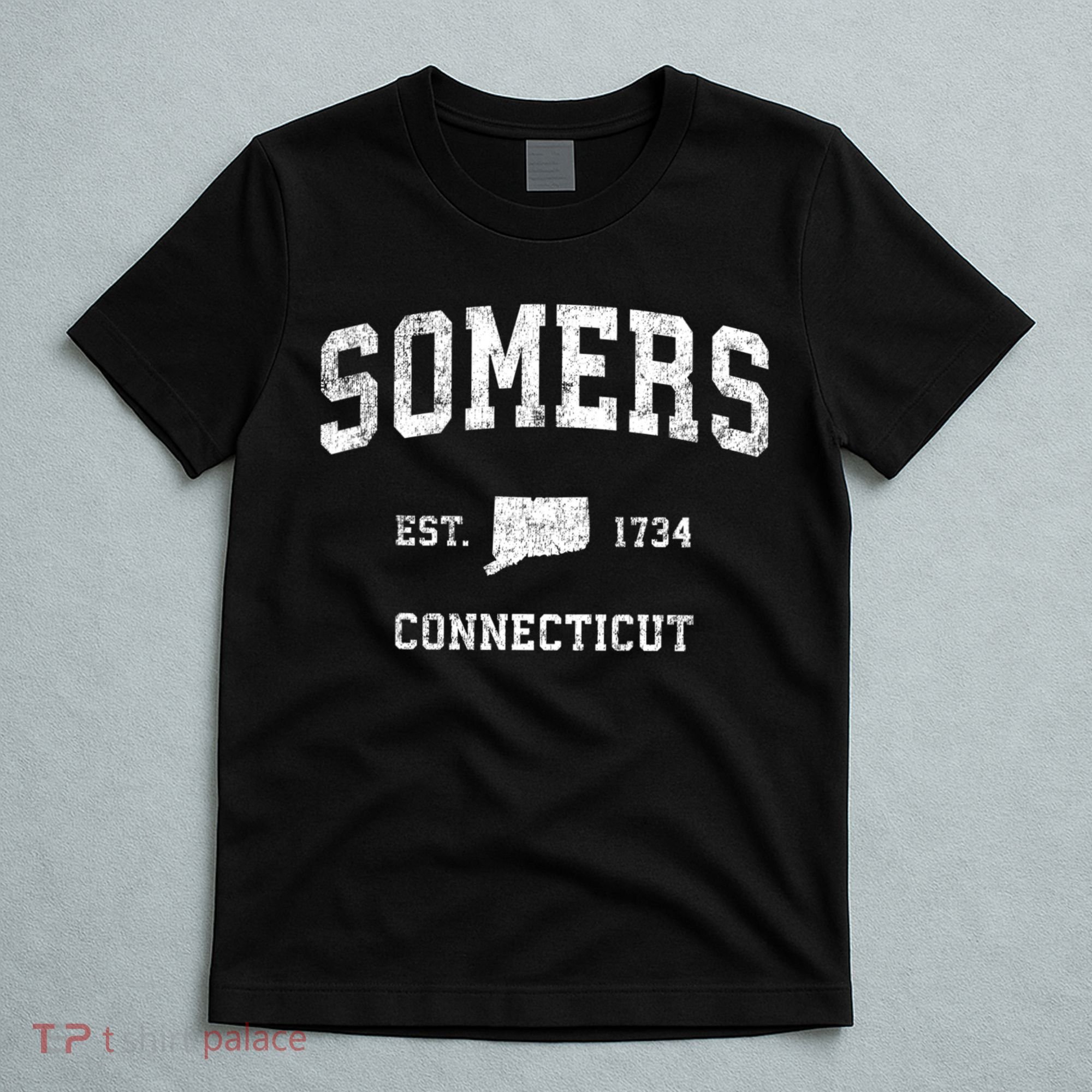 Somers Connecticut Ct Vintage Sports T-Shirt