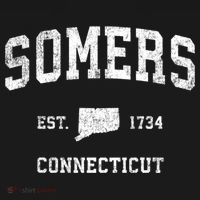 Somers Connecticut Ct Vintage Sports T-Shirt thumb 7