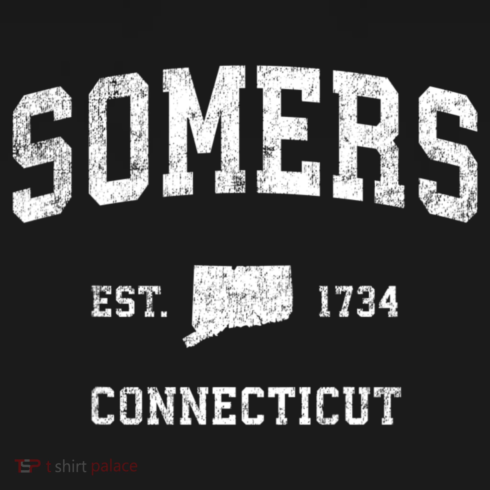 Somers Connecticut Ct Vintage Sports T-Shirt