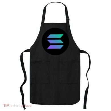 Solana Crypto Currency Apron