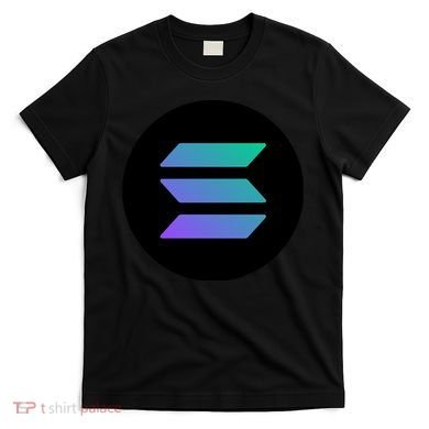 Solana Crypto Currency T-Shirt