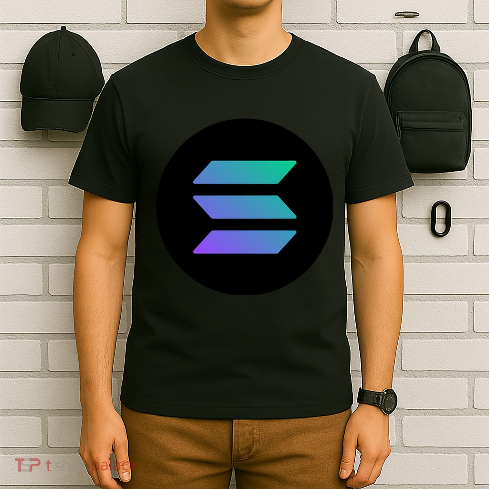 Solana Crypto Currency T-Shirt