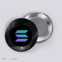 Solana Crypto Currency Button thumb 0