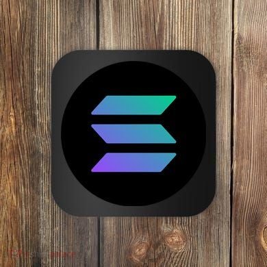 Solana Crypto Currency Coaster