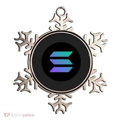 Solana Crypto Currency Ornament