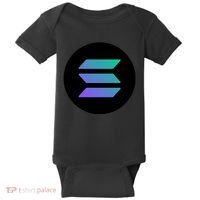 Solana Crypto Currency Baby Bodysuit thumb 0