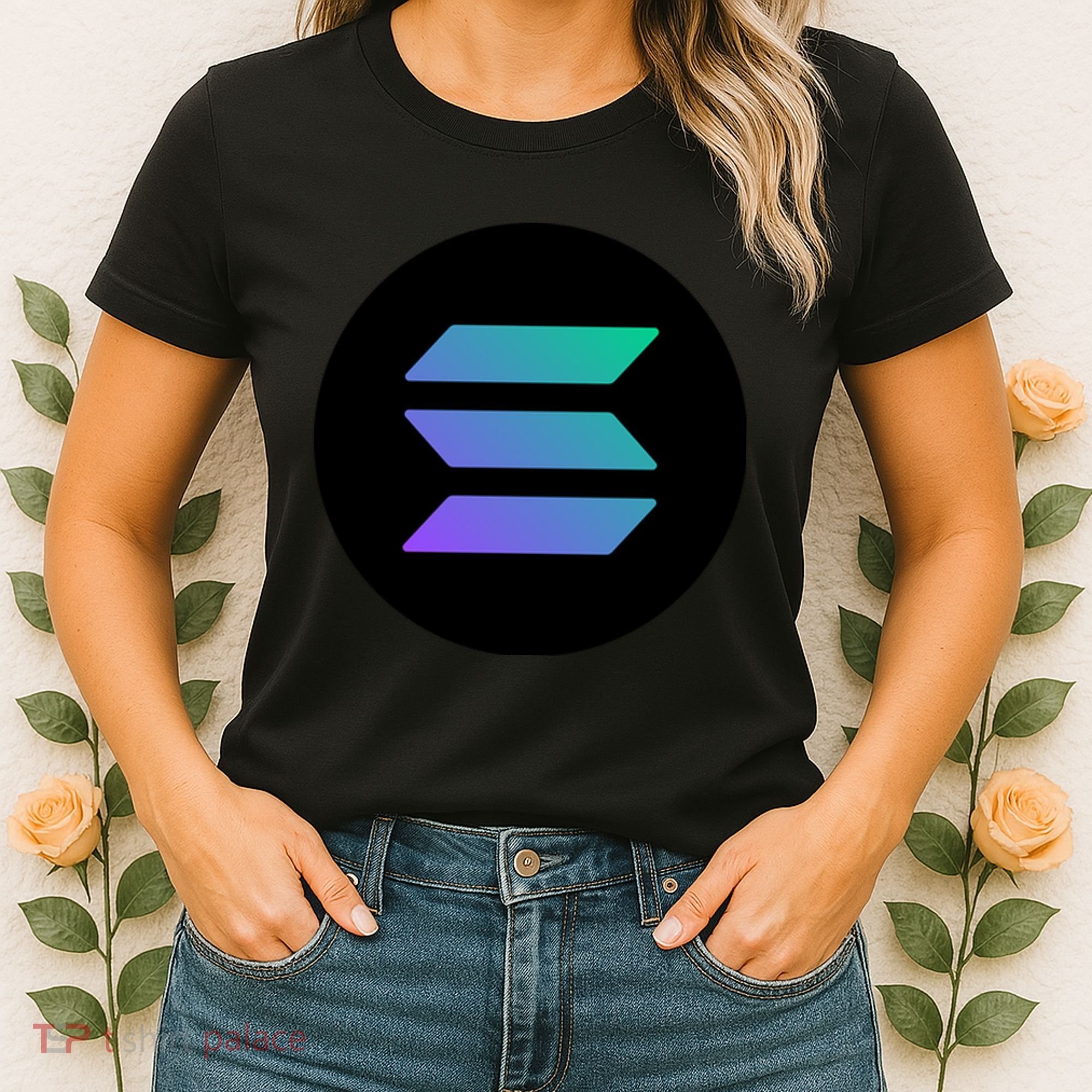 Solana Crypto Currency Women's T-Shirt