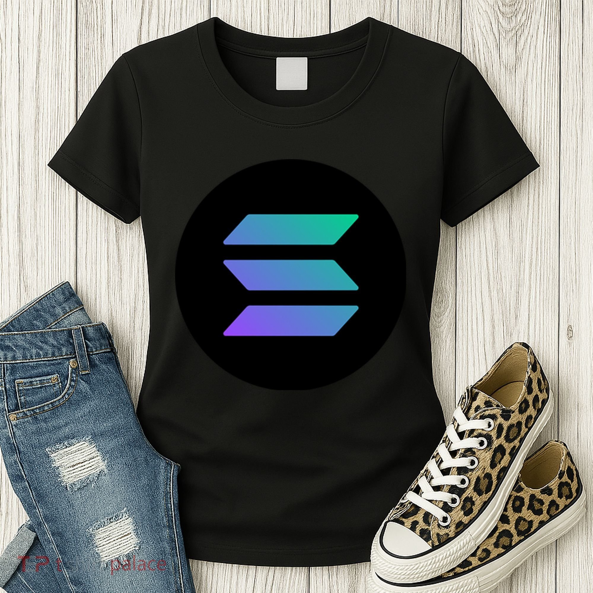 Solana Crypto Currency Women's T-Shirt