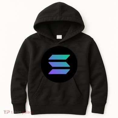 Solana Crypto Currency Kids Hoodie