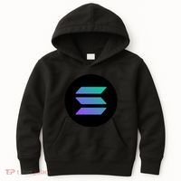Solana Crypto Currency Kids Hoodie thumb 0