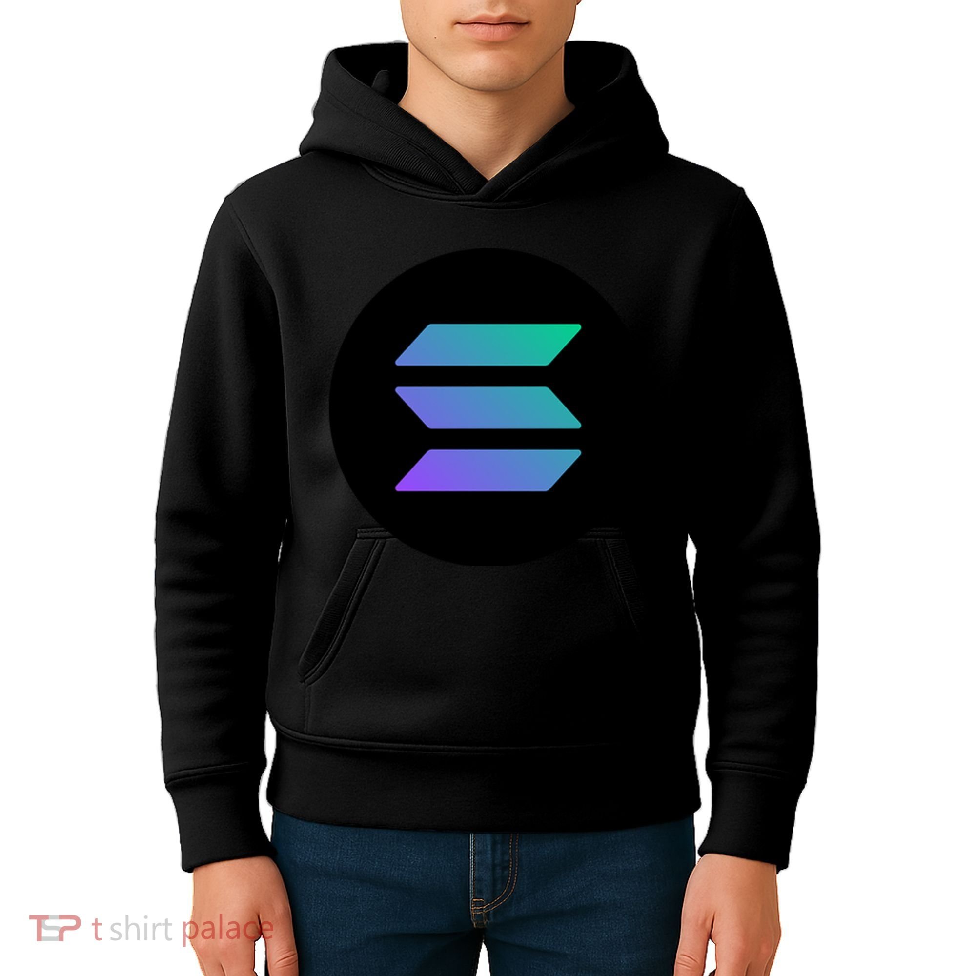 Solana Crypto Currency Kids Hoodie