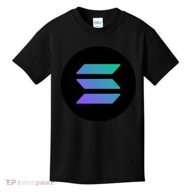 Solana Crypto Currency Kids T-Shirt