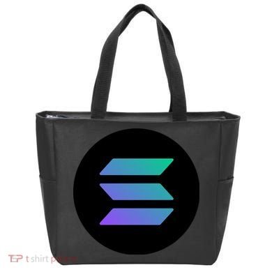 Solana Crypto Currency Tote Bag