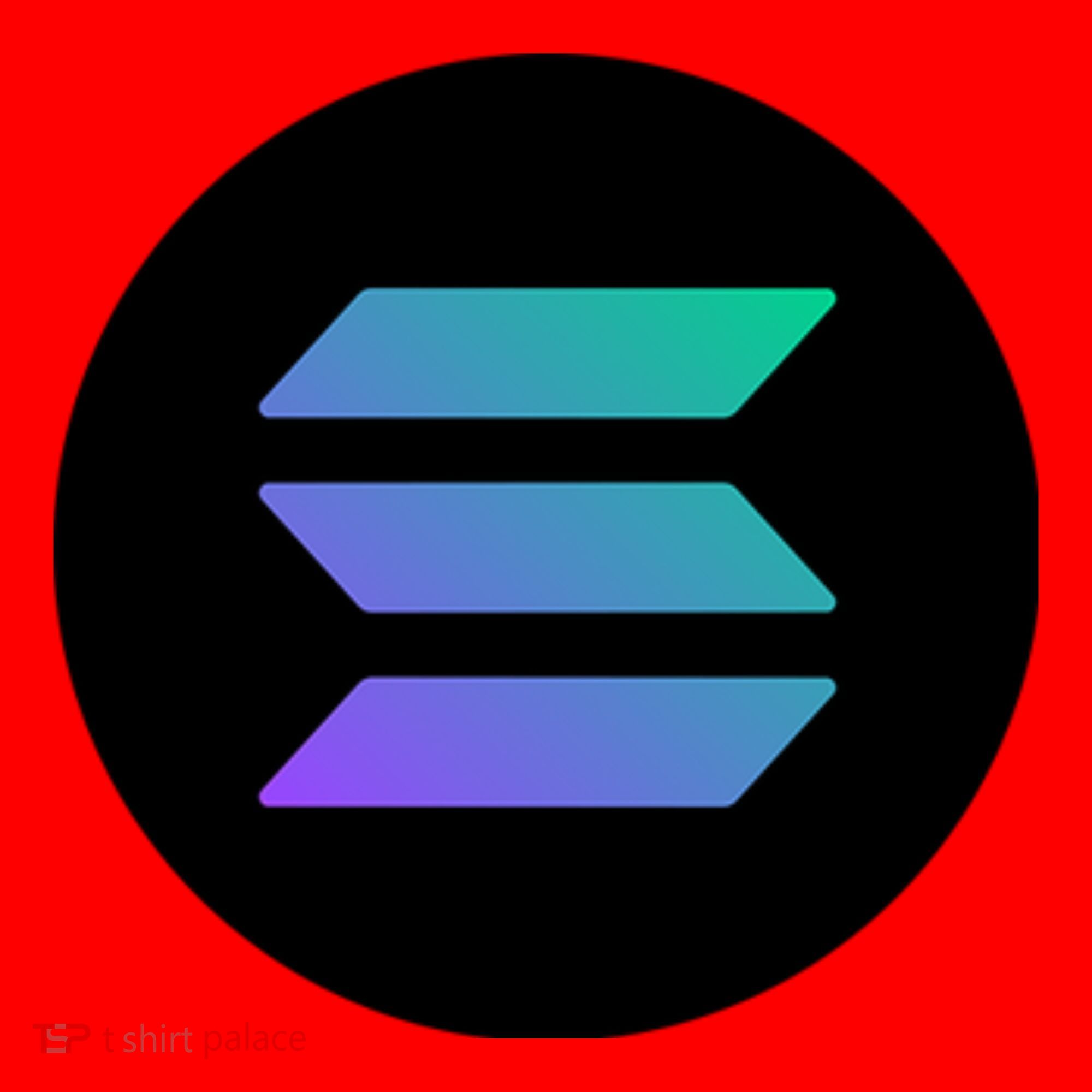 Solana Crypto Currency Santa Hat
