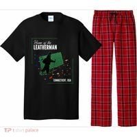 Supernatural Connecticut Cryptid Home Of The Leatherman Pajama Set thumb 0