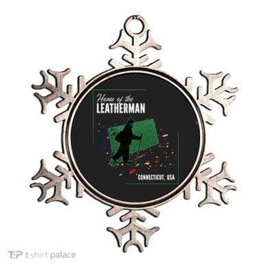 Supernatural Connecticut Cryptid Home Of The Leatherman Ornament