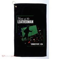 Supernatural Connecticut Cryptid Home Of The Leatherman Golf Towel thumb 0
