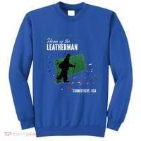 Supernatural Connecticut Cryptid Home Of The Leatherman Sweatshirt thumb 0